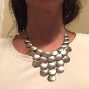 Silver plated necklace